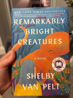 Shelby Van Pelt Remarkably Bright Creatures - Orange/Blue Hardcover